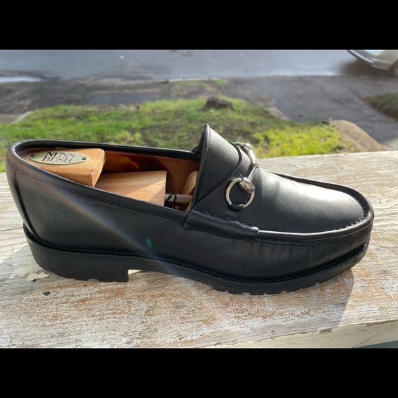 Mens authentic Gucci shoes black size 11 - Picture 2 of 9